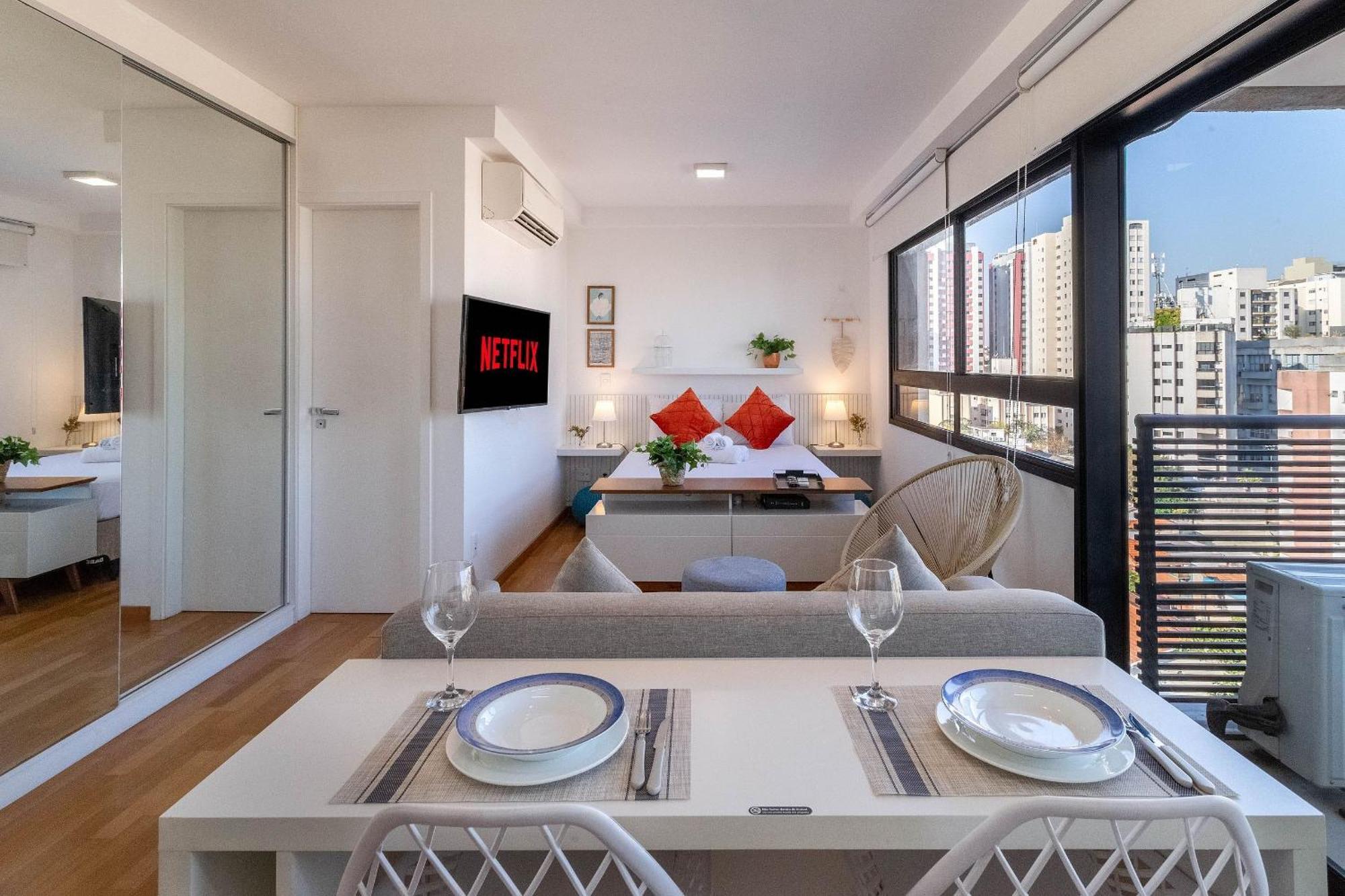 Condominio Na Vila Madalena Com Lazer E Garagem Сан-Паулу Екстер'єр фото